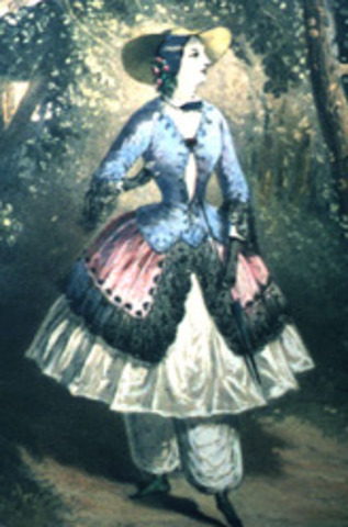 "By George, is she wearing pants?"