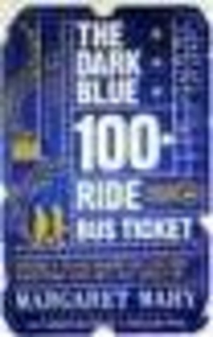 the dark blue 100 ride bus ticket