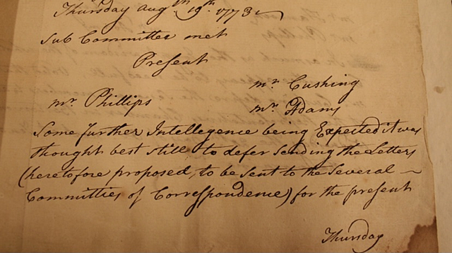 Committees of Correspondence