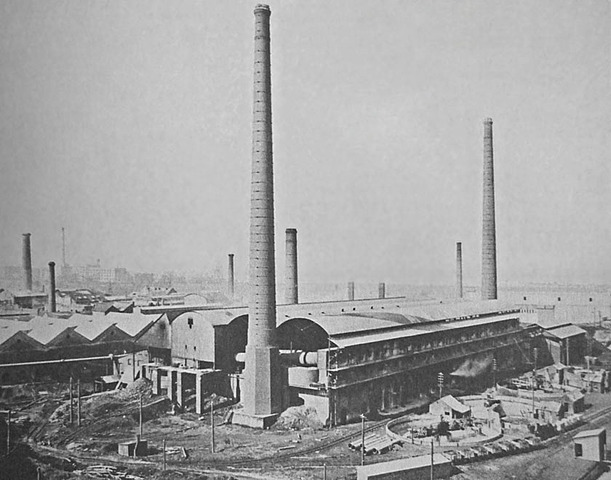 Primera fabrica de cemento