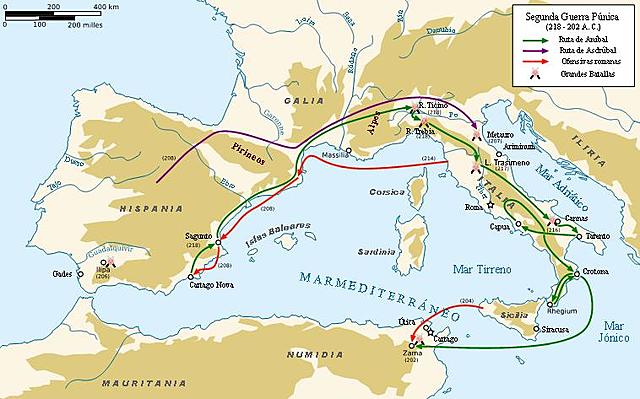 Conquista de Cartago Nova por Escipión el Africano
