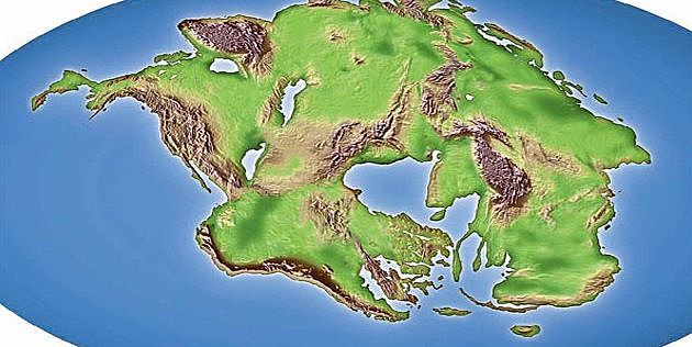 La terra d'aqui a 150 Ma