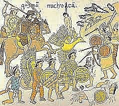 Llegada de Nuño Beltrán a Tzintzuntzan