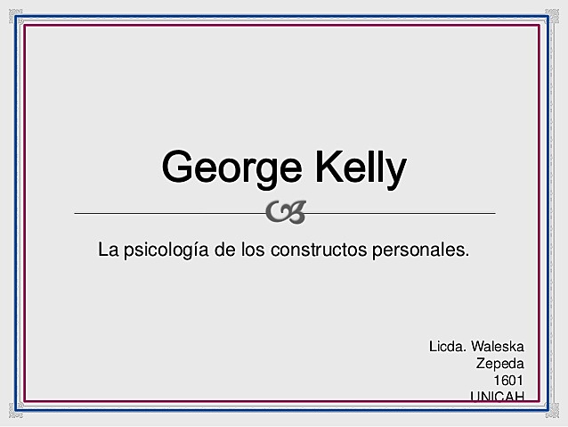 George Kelly