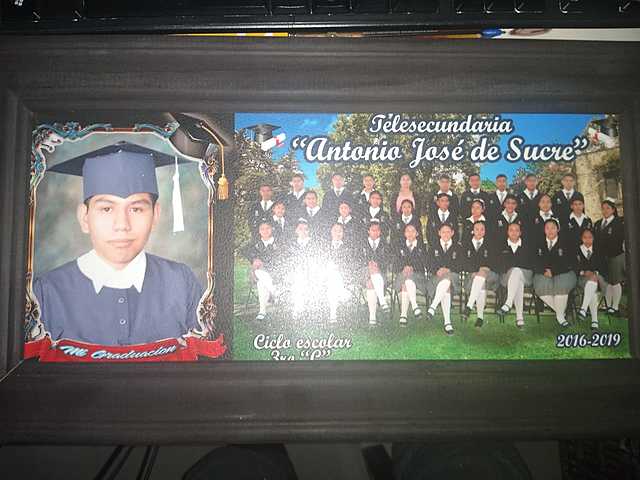 My graduation from high school