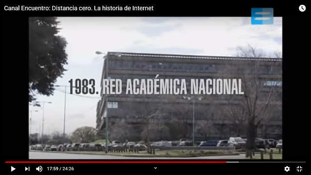 Se crea la red académica nacional