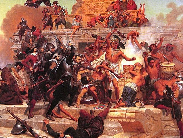 La matanza del Templo Mayor.