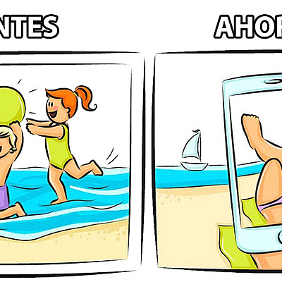 Timeline: "Reflexión sobre la desaparición de la infancia"