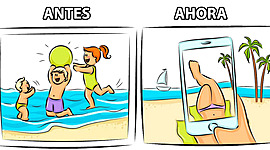 Timeline: "Reflexión sobre la desaparición de la infancia"