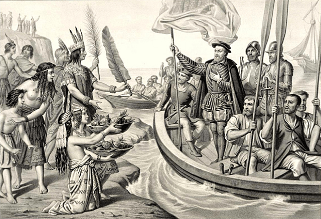 La batalla de Centla.