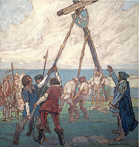 Arrivée de Jacques Cartier