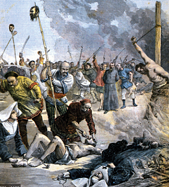 The start of the Boxer Rebellion