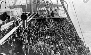 Peak year of immigration through Ellis Island