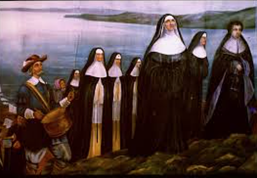 Arrivée des Ursulines