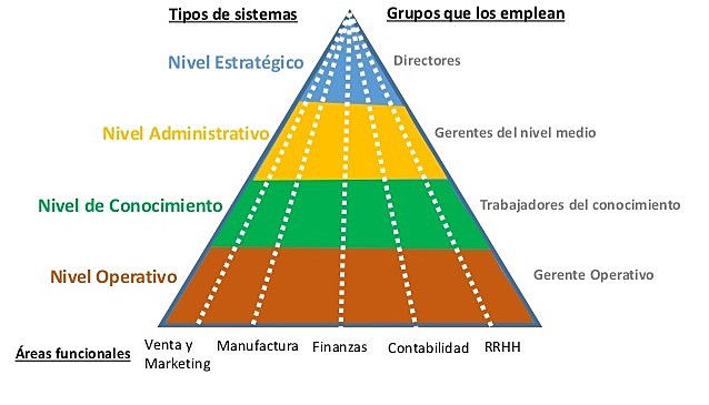 Administración por áreas específicas.