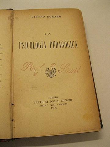 Primer volumen de psicopedagogía