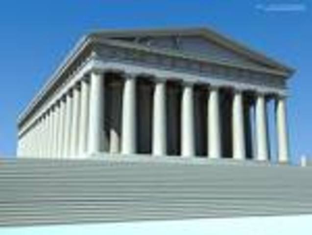 Parthenon finished