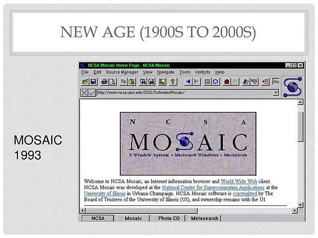 NEW/ INFORMATION AGE (1900S TO 2000S)
