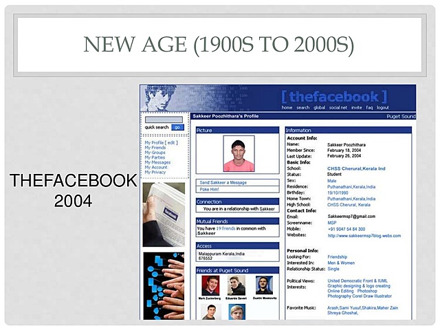 NEW/ INFORMATION AGE (1900S TO 2000S)