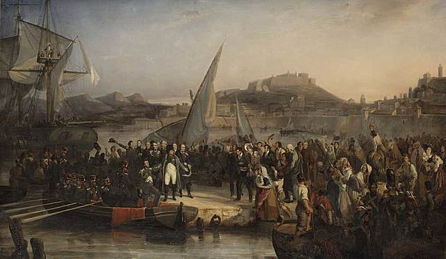 Napoleó abandona España.