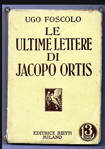 Ultime lettere di Jacopo Ortis