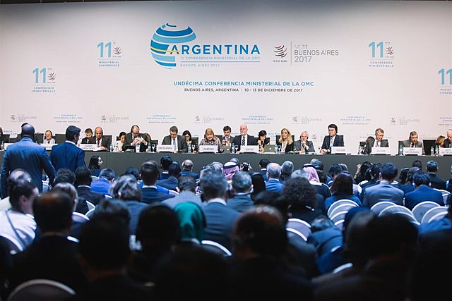 Las Conferencias Ministeriales de la OMC (Organizacion Mundial del Comercio).