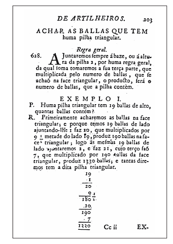 Artilharia e fortificações