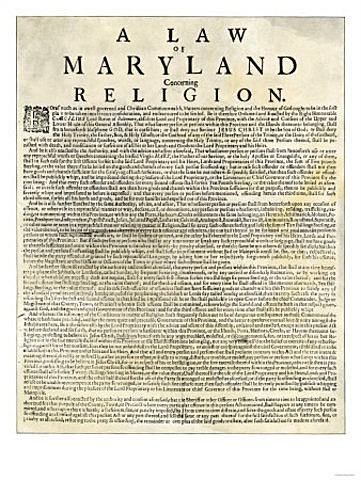 Maryland Toleration Act