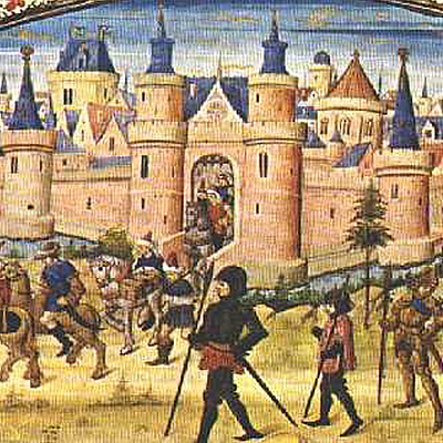 Timeline: Medioevo con relative periodizzazioni