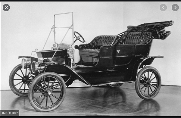 Henry Ford produced his first Model T (car)
