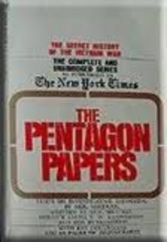 Pentagon Papers Published on The Mew York Times