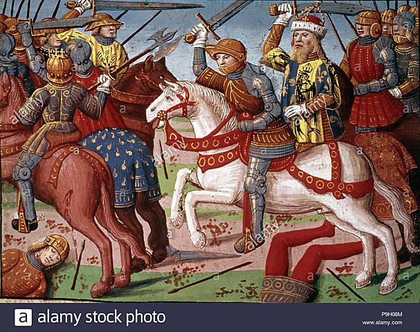 Carlo Magno sconfigge Desiderio