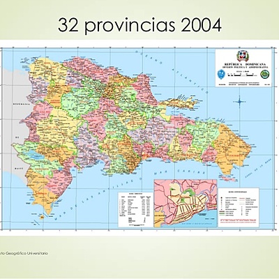 Timeline: División territorial de la isla de Santo Domingo.