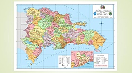 Timeline: División territorial de la isla de Santo Domingo.
