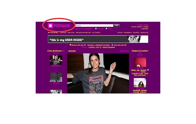 Primers xarxes socilas amb imatges