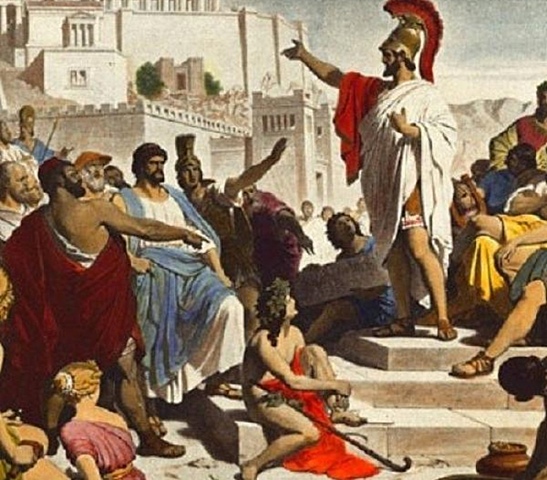 Democracia en Atenas