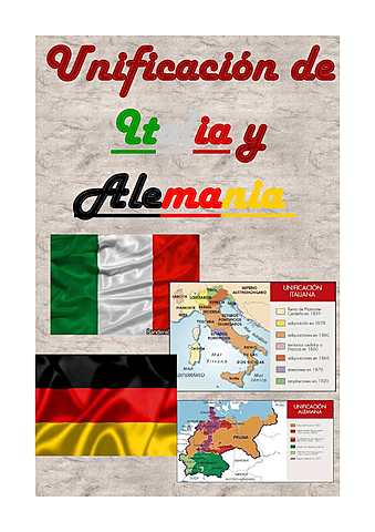 Fin Unificación de Italia y Alemania       Roma