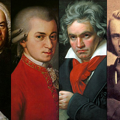 Timeline: Bach, Mozart, Beethoven y Chopin
