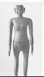 CANON DE LAS GRAFICAS DE LOS PUNTOS DE ACUPUNTURA Y MOXUBUSTION DEL HOMBRE DE BRONCE DE WANG WEY