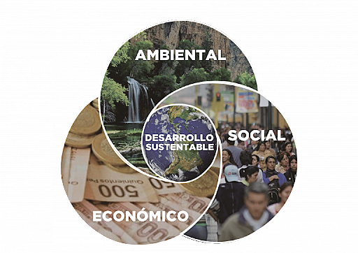 Concepto de desarrollo sustentable.
