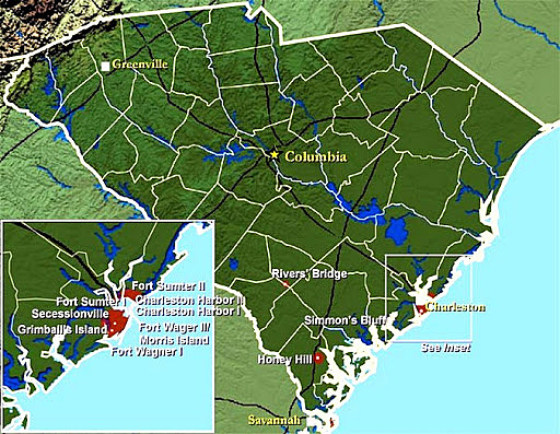 War in the south/ Charleston