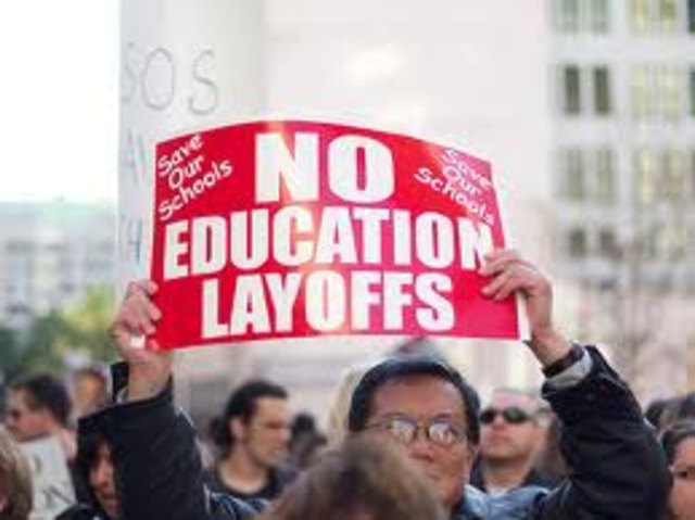 Recession affects teachers