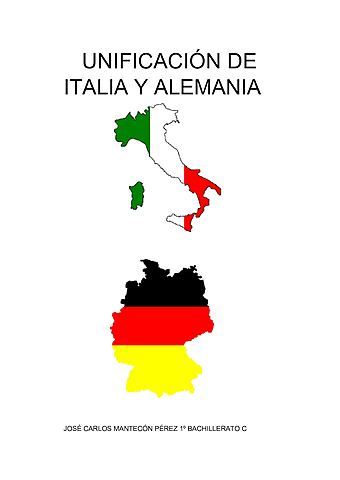 La unificación de Italia y Alemania.