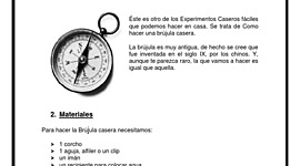 Timeline:  ¿Funcionamiento de la brújula y como hacer una casera