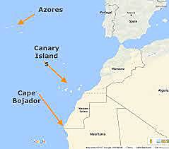 First successful mission around Cape Bojador