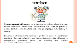 Timeline: ¿Qué es conocimiento científico?