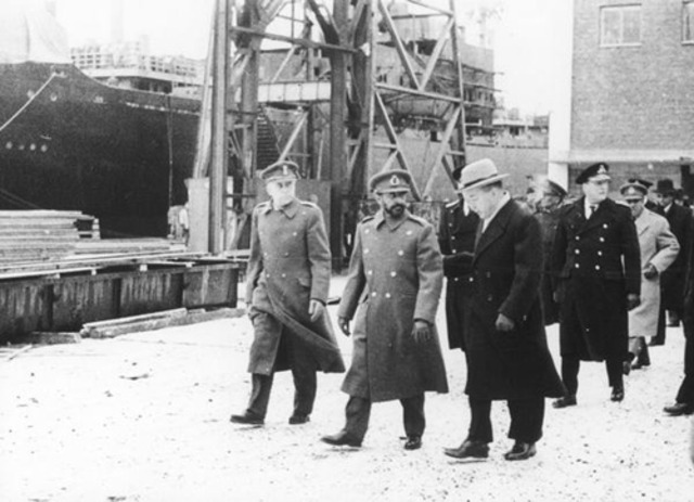 Emperor goes into exile