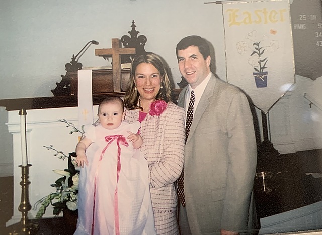 Fui Bautizar en la iglesia