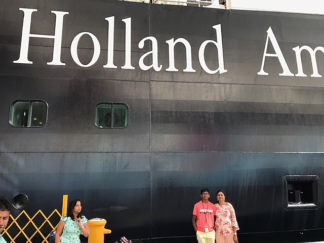 Mis amigos y yo fuimos a Cozumel en crucero.