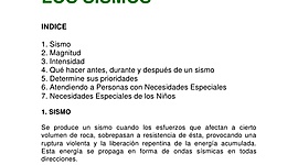 Timeline: Cómo se producen los terremotos y escribir dos medidas de precaución
